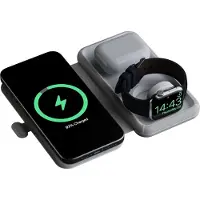 Xtorm - Netspanningsadapter - 3-in-1 - 15 watt - 3 uitgangsaansluitingen - MFI-gecertificeerd - grijs
