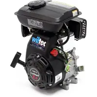 Wiltec LIFAN 152 handstart benzinemotor met 2,45 pk (1,8 kW), eencilinder, geschikt voor kleine machines en karts. Luchtgekoelde 4-takt motor met een 15 mm krukas en een OHV-klepbediening