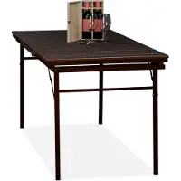 Relaxdays inklapbare tuintafel, bruin