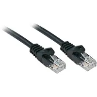 Lindy 48194, basis Cat6 U/UTP-kabel, zwart, 3.00 meter