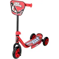 No Fear Kinderstep 3 Wielen - voor Jongens en Meisjes - Vanaf 3 Jaar - Max. 20 KG - Rood