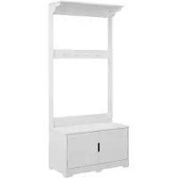 Vicco Lysa Kapstok – 80 x 180 cm met 2 deuren Wit