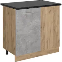 Vicco R-Line Hoekkast – 86 cm, WB Antraciet Beton