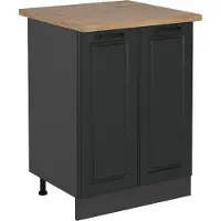Vicco R-Line Keukenonderkast – 60 cm, WB Eik Antraciet landhuis