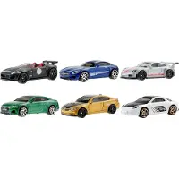 Hot Wheels European Car Culture Multipack With 6 Toy Cars Zilver 3 Years