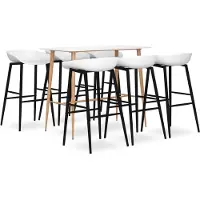 Prolenta Maison Exclusive - Barset, 7-delig, wit