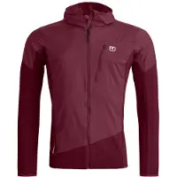 Ortovox - Trace Hybrid Jacket - Softshelljack S, rood