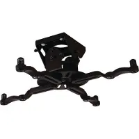 B-Tech Schermontage - - BT899/B - Zwart - Max. belasting 25kg - Voor LCD/LED/DLP projectoren