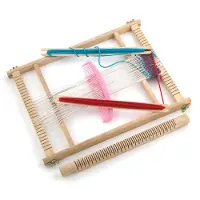 Vigatoys Viga Houten Weefgetouw Weefworkshop Montessori Weefpakket