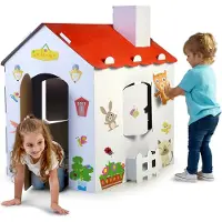FEBER Carton House Little House Goud