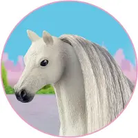 Schleich Accessoires Sofia's Schoonheden: Manen en Staart – Grijs