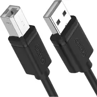 UNITEK Y-C421GBK USB-kabel 5 m USB 2.0 USB A USB B Zwart