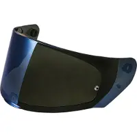 LS2 Vizier LS2 | FF353 FF800 FF320 | Blauw, krasbestendig en anti-condens vizier, geschikt voor Pinlock