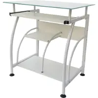 Vdd Bureau laptop computertafel - ruimtebesparend - 70 cm x 50 cm - wit