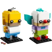 LEGO BrickHeadz 41632 Homer Simpson & Krusty de Clown