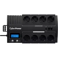 Cyberpower BR1000ELCD, BRIC, Line-Interactive, 1000VA/600W, 8x Schuko-aansluitingen