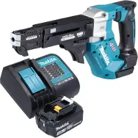 Makita DFR 552 SF1 accu-magazijnschroevendraaier 18 V 25 - 55 mm borstelloos + 1x accu 3.0 Ah + lader