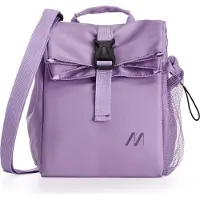 Muitomas Koeltas 15 Liter - Thermische isolatie - Eén centraal compartiment - Zijvak voor fles - Verstelbare schouderriem - Violet