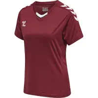 Hummel Tricot wijnrood / wit