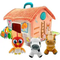 Bandai Mi First Zenon Farm Fluffy Musical Toy Veelkleurig Kinderen