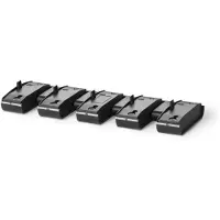 HP Savi oplaadstation en universeel netsnoer voor 5 apparaten - 9 V, 1000 mA, 190 mm, 210 mm, 55 mm, 300 g, 5 stuks, Mexico