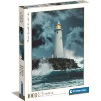Clementoni High Quality Lighthouse in the Storm 1000 stukjes