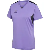 Hummel Functioneel shirt 'Authentic' donkergrijs / lila