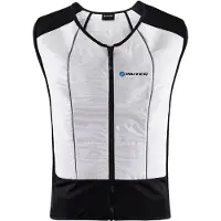 Inuteq Bodycool Hybrid 2in1, koelvest ,Wit/Zwart ,M
