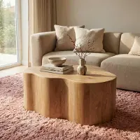 Giga Meubel Salontafel Moos Organisch Naturel 70cm