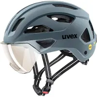 Uvex - Stride Visor Mips Cat. 1 - Fietshelm 53-56 cm, grijs