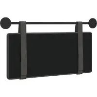 vidaXL Hangend hoofdbord Antiek PU