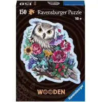 Ravensburger Houten puzzel Bloemenuil 150 stukjes