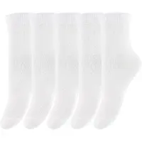 Minymo Sokken - 5-pack - Wit - - 23/26 - Sokken