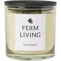 Ferm Living Vitto Geurkaars Light Celendon (Fig and Bergamot scent) | 12 cm