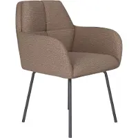 Housecraft living Pete Eetkamerstoel Metaal Taupe
