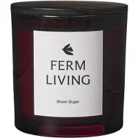 Ferm Living Vitto geurkaars 45 u Dark Grape