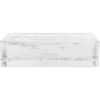 Ferm Living Gradia kandelaar square 16x16 cm Clear