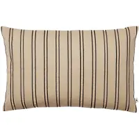 Ferm Living Twill kussenhoes 40x60 cm Cashmere-black