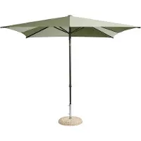 HAY Terrazza Parasol Square | Green and dark green