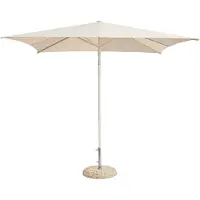 HAY Terrazza Parasol Square | Off-white and grey