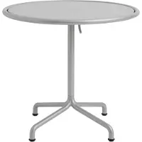 HAY Deville tafel Silver grey, Ø80x74 cm