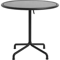 HAY Deville tafel Antraciet, Ø80x74 cm