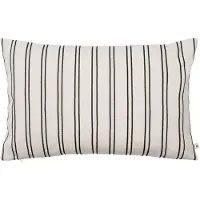 Ferm Living Twill kussenhoes 40x60 cm Off-white-black