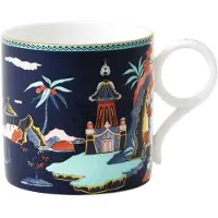 Wedgwood Wonderlust mok groot blue pagoda