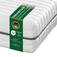 Dreamstar XXL 7-zone koudschuimmatras | 80 x 200 cm | 24 cm hoog | H2 | zacht | Silver
