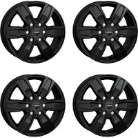 Autec 4 Quantro velgen, 6,5x16, 6x130, geschikt voor SWM, voor VW Crafter. Aluminium velgen, 6x130, geschikt voor SWM, voor VW Crafter
