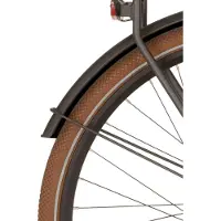 Cortina Bearing Co. spatbord achter 28 foss iron black matt
