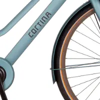 Cortina Bearing Co. Spatbord voor 28 Common opal green matt