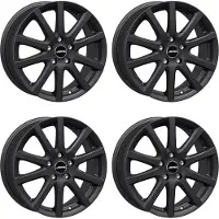 Autec 4 Skandic velgen, 6x16, 5x100, geschikt voor SWM, voor Skoda Fabia. Alufelgen, 5x100, SWM, voor Skoda Fabia