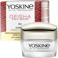 Yoskine - Geisha Gold Secret 65+ Cream From Algae Nori Anti-Wrinkle Firms For Day And Night 50Ml